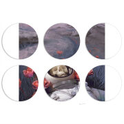 Магнитные фотопазлы круги d55 набор 6 штук 