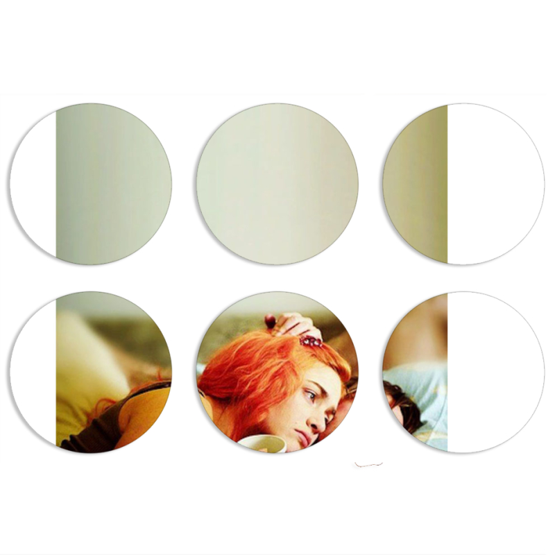 Магнитные фотопазлы круги d55 набор 6 штук 