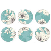 Магнитные фотопазлы круги d55 набор 6 штук 