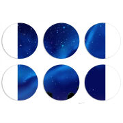 Магнитные фотопазлы круги d55 набор 6 штук 