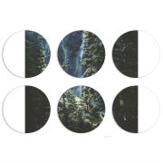Магнитные фотопазлы круги d55 набор 6 штук 
