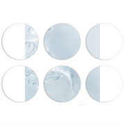 Магнитные фотопазлы круги d55 набор 6 штук 