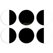 Магнитные фотопазлы круги d55 набор 6 штук 