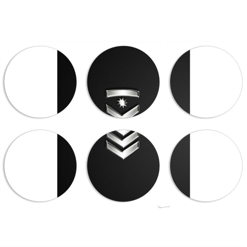 Магнитные фотопазлы круги d55 набор 6 штук 