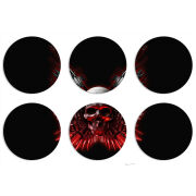 Магнитные фотопазлы круги d55 набор 6 штук 