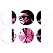 Магнитные фотопазлы круги d55 набор 6 штук 