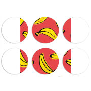 Магнитные фотопазлы круги d55 набор 6 штук 