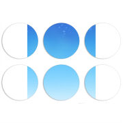 Магнитные фотопазлы круги d55 набор 6 штук 