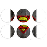 Магнитные фотопазлы круги d55 набор 6 штук 