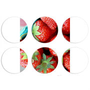 Магнитные фотопазлы круги d55 набор 6 штук 