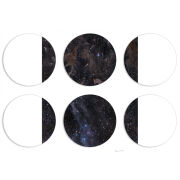 Магнитные фотопазлы круги d55 набор 6 штук 