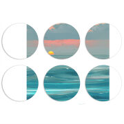 Магнитные фотопазлы круги d55 набор 6 штук Inspiration