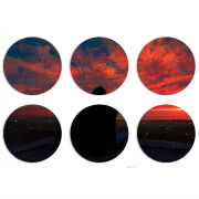 Магнитные фотопазлы круги d55 набор 6 штук the Secret Place