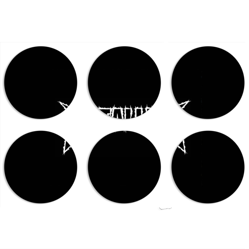 Магнитные фотопазлы круги d55 набор 6 штук 