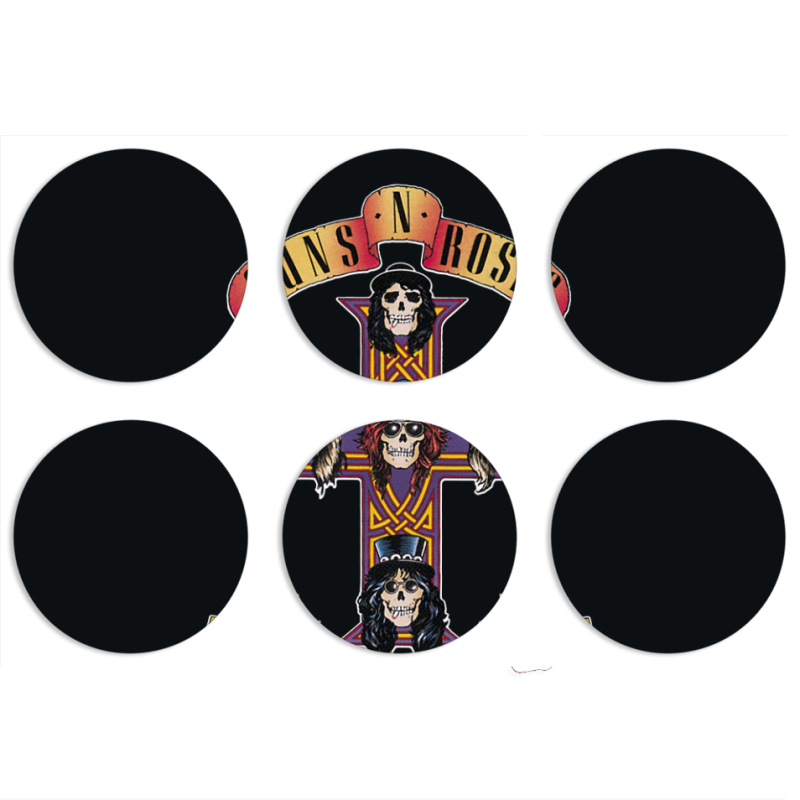 Магнитные фотопазлы круги d55 набор 6 штук 