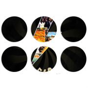 Магнитные фотопазлы круги d55 набор 6 штук 