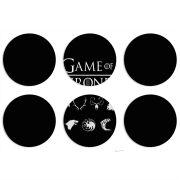 Магнитные фотопазлы круги d55 набор 6 штук 