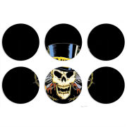 Магнитные фотопазлы круги d55 набор 6 штук 