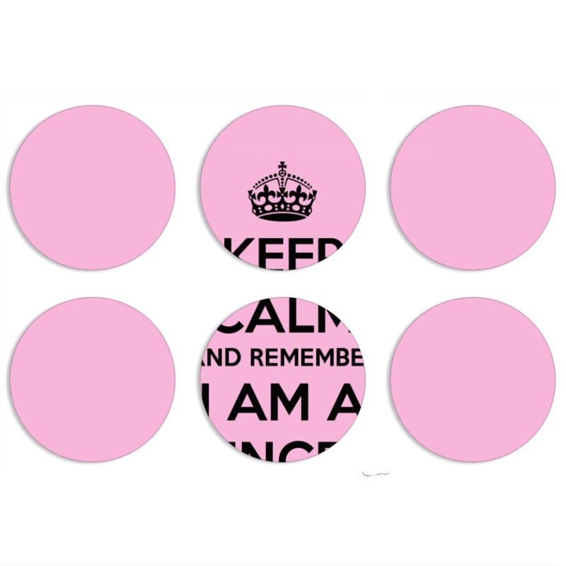 Магнитные фотопазлы круги d55 набор 6 штук 