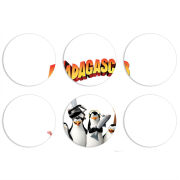 Магнитные фотопазлы круги d55 набор 6 штук 