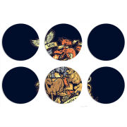 Магнитные фотопазлы круги d55 набор 6 штук 