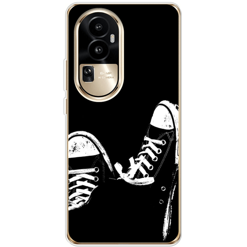 Чехол BoxFace OPPO Reno 10 Pro (China) Black Sneakers
