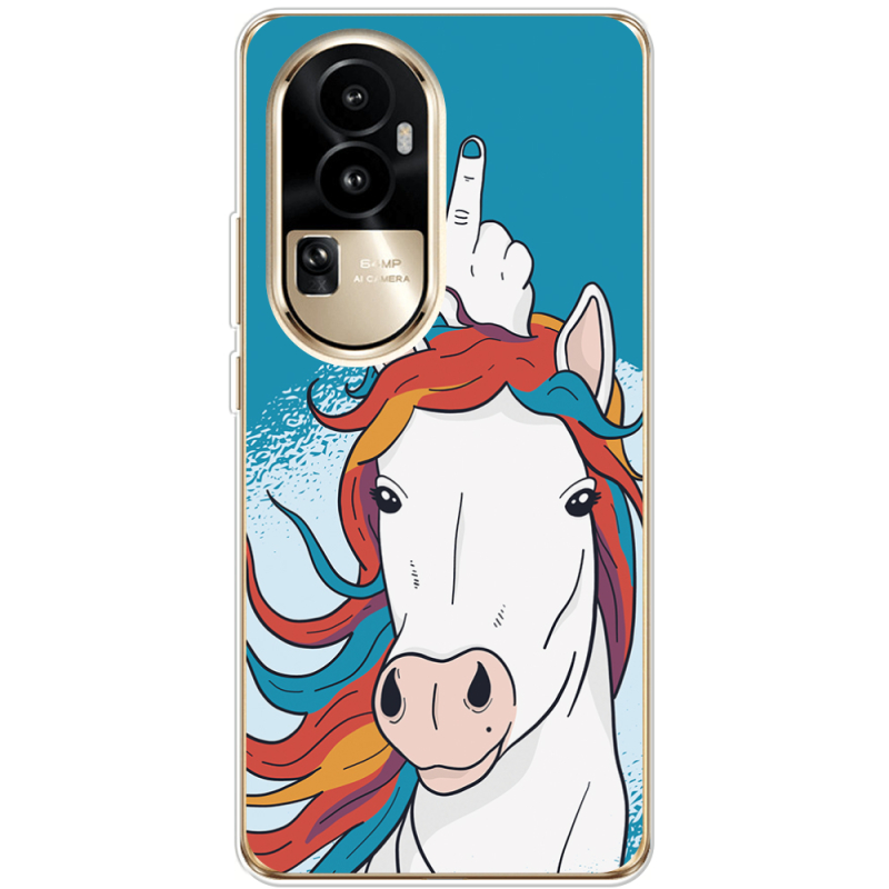Чехол BoxFace OPPO Reno 10 Pro (China) Fuck Unicorn