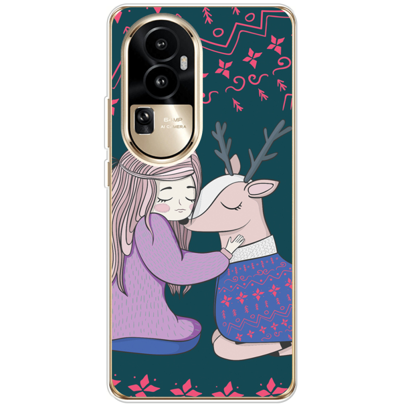 Чехол BoxFace OPPO Reno 10 Pro (China) Girl and deer