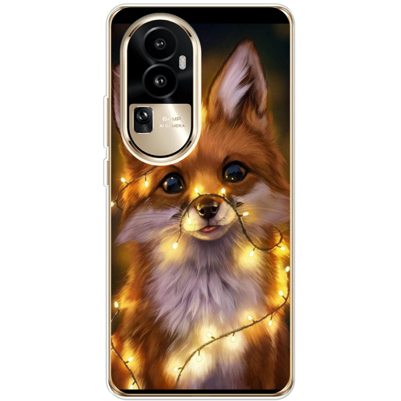 Чехол BoxFace OPPO Reno 10 Pro (China) Різдвяна лисичка