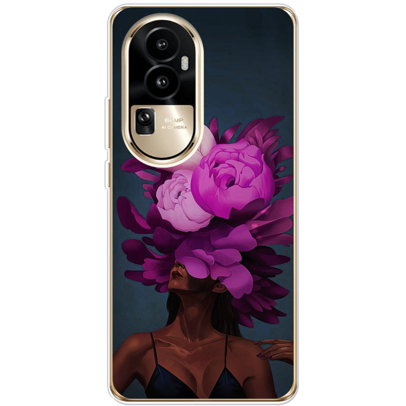Чехол BoxFace OPPO Reno 10 Pro (China) Exquisite Purple Flowers