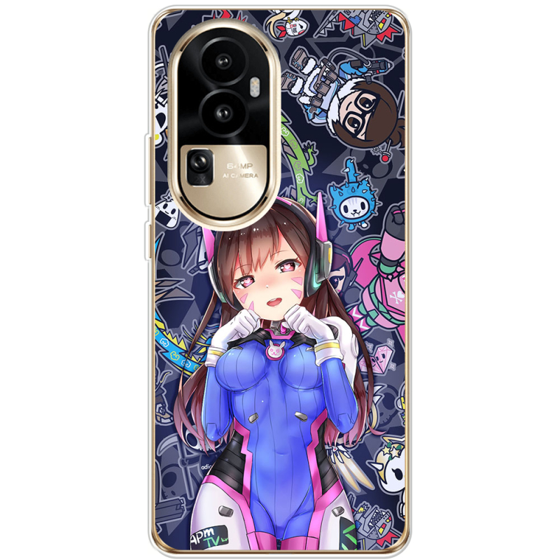 Чехол BoxFace OPPO Reno 10 Pro (China) Overwatch D.VA