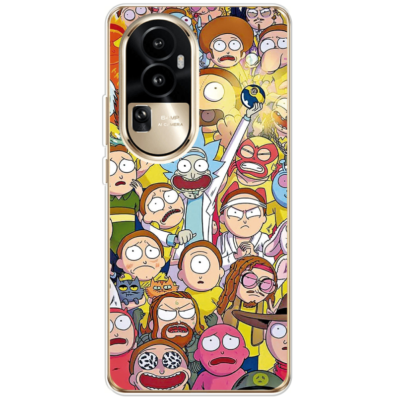 Чехол BoxFace OPPO Reno 10 Pro (China) Rick and Morty