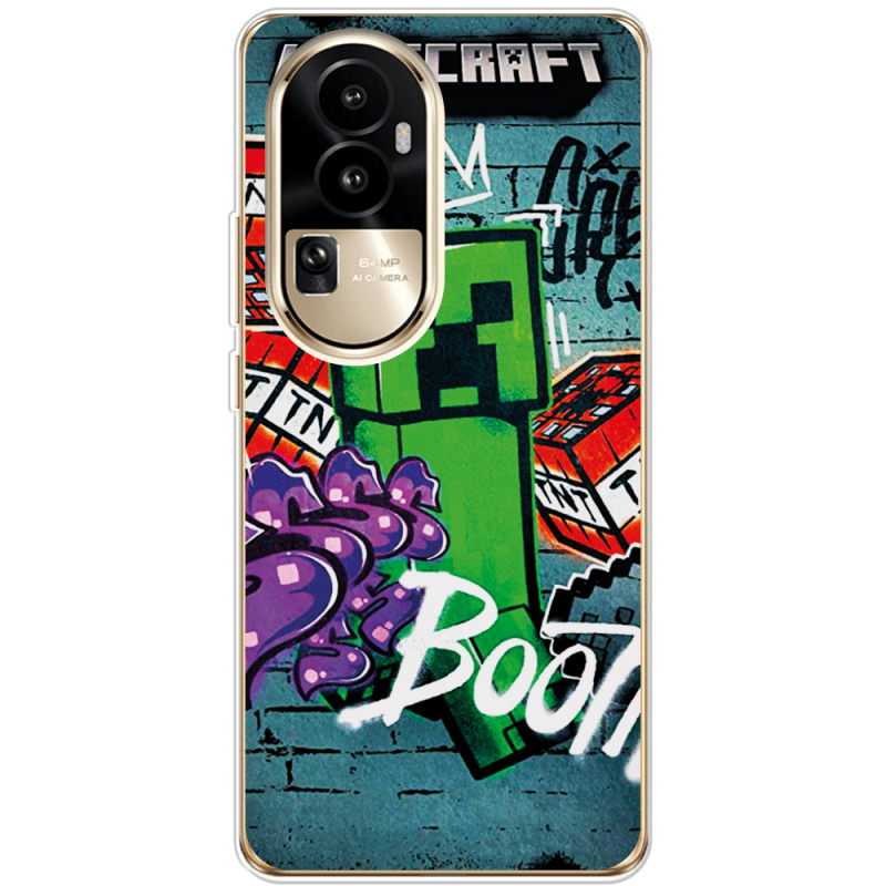 Чехол BoxFace OPPO Reno 10 Pro (China) Minecraft Graffiti