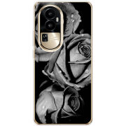 Чехол BoxFace OPPO Reno 10 Pro (China) Black and White Roses