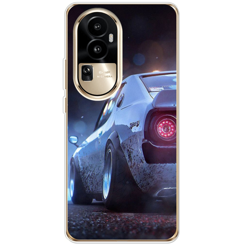 Чехол BoxFace OPPO Reno 10 Pro (China) Silver Car