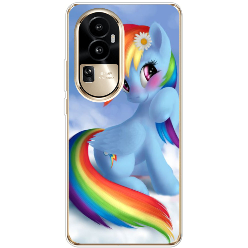 Чехол BoxFace OPPO Reno 10 Pro (China) My Little Pony Rainbow Dash