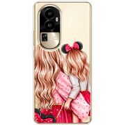 Прозрачный чехол BoxFace OPPO Reno 10 Pro (China) Mouse Girls