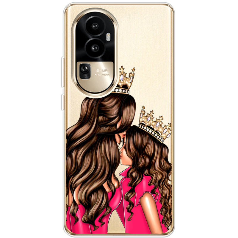 Прозрачный чехол BoxFace OPPO Reno 10 Pro (China) Queen and Princess