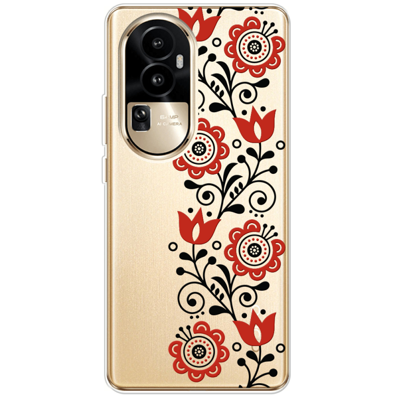 Прозрачный чехол BoxFace OPPO Reno 10 Pro (China) Ethno Ornament