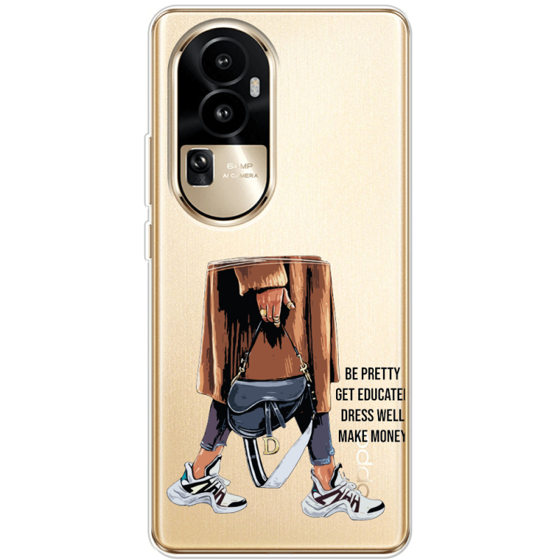 Прозрачный чехол BoxFace OPPO Reno 10 Pro (China) Motivation