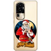 Прозрачный чехол BoxFace OPPO Reno 10 Pro (China) Cool Santa