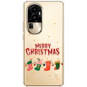 Прозрачный чехол BoxFace OPPO Reno 10 Pro (China) Merry Christmas