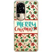 Прозрачный чехол BoxFace OPPO Reno 10 Pro (China) Vintage Christmas Pattern