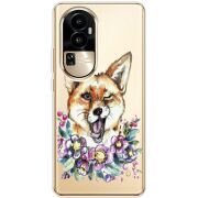 Прозрачный чехол BoxFace OPPO Reno 10 Pro (China) Winking Fox