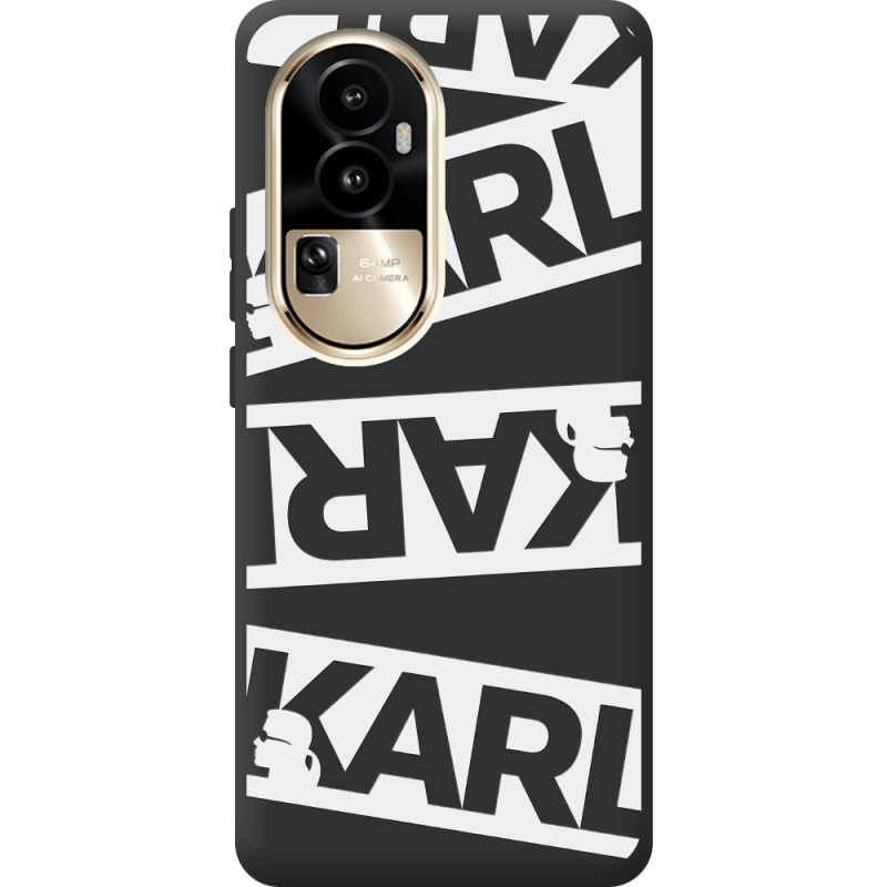 Черный чехол BoxFace OPPO Reno 10 Pro (China) White Karl