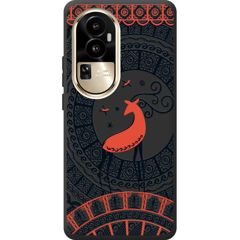 Черный чехол BoxFace OPPO Reno 10 Pro (China) Ornament