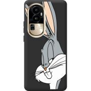 Черный чехол BoxFace OPPO Reno 10 Pro (China) Lucky Rabbit