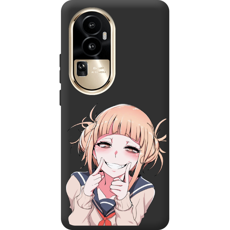 Черный чехол BoxFace OPPO Reno 10 Pro (China) Himiko Toga Smile