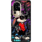 Черный чехол BoxFace OPPO Reno 10 Pro (China) Малий вухань