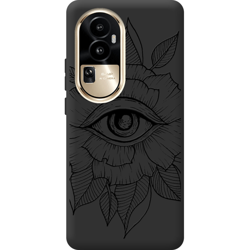 Черный чехол BoxFace OPPO Reno 10 Pro (China) Eye